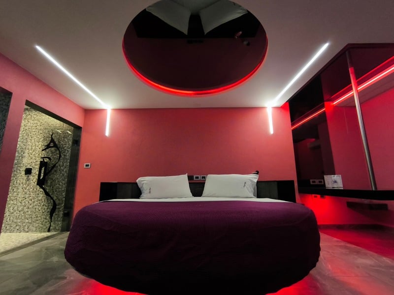 Habitación con jacuzzi para 2 personas, Red Garden Hotel CDMX